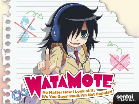 انمي واتاموتي WataMote الحلقة 4 مترجم