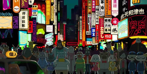 انمي Odd Taxi الحلقة 1